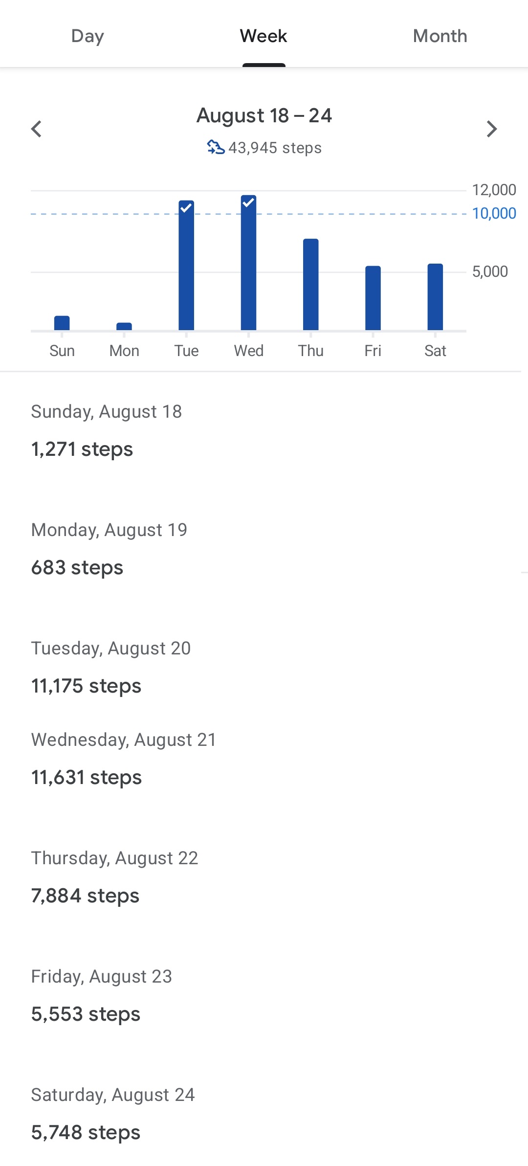 Anthony R Locke Aug 18 24 Step Summary Google Fit